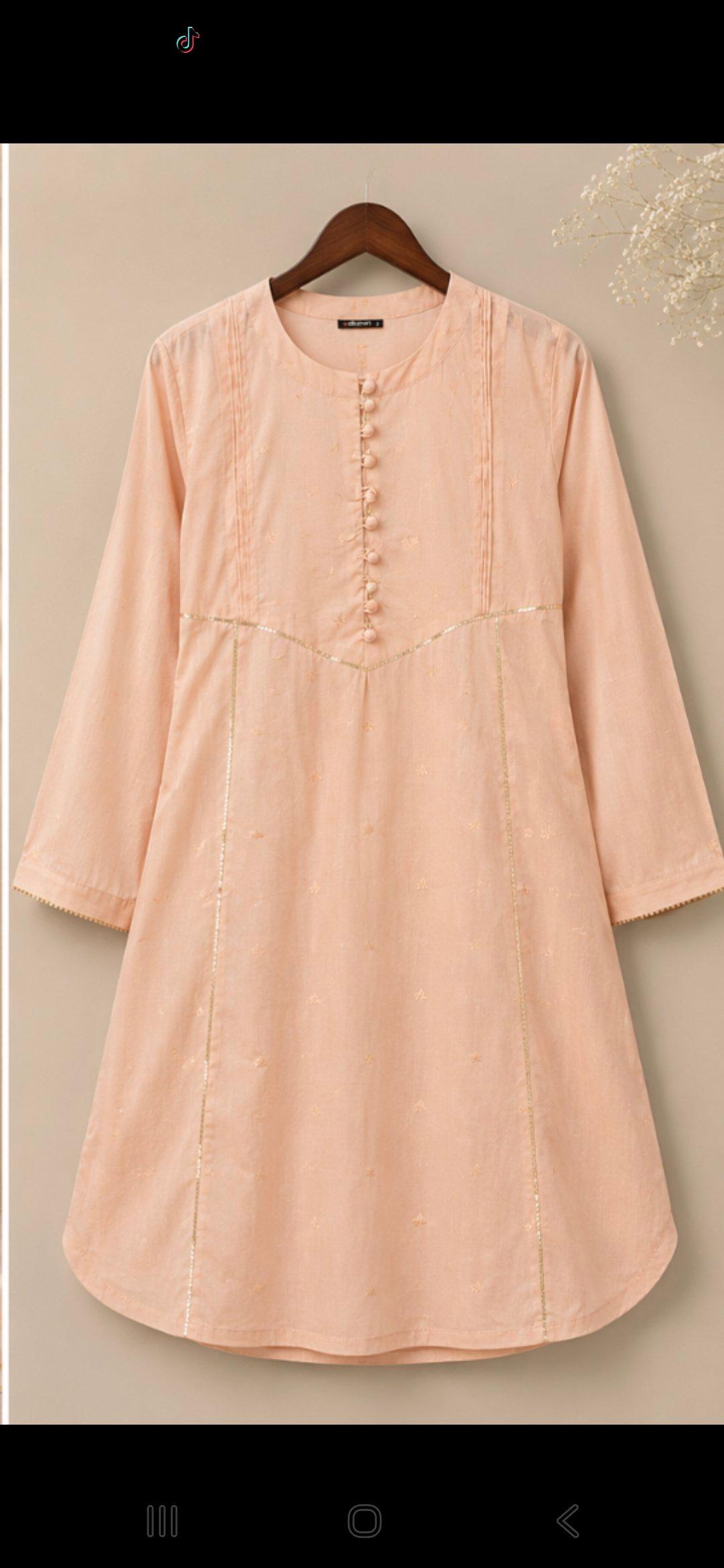 Light Peach hand work