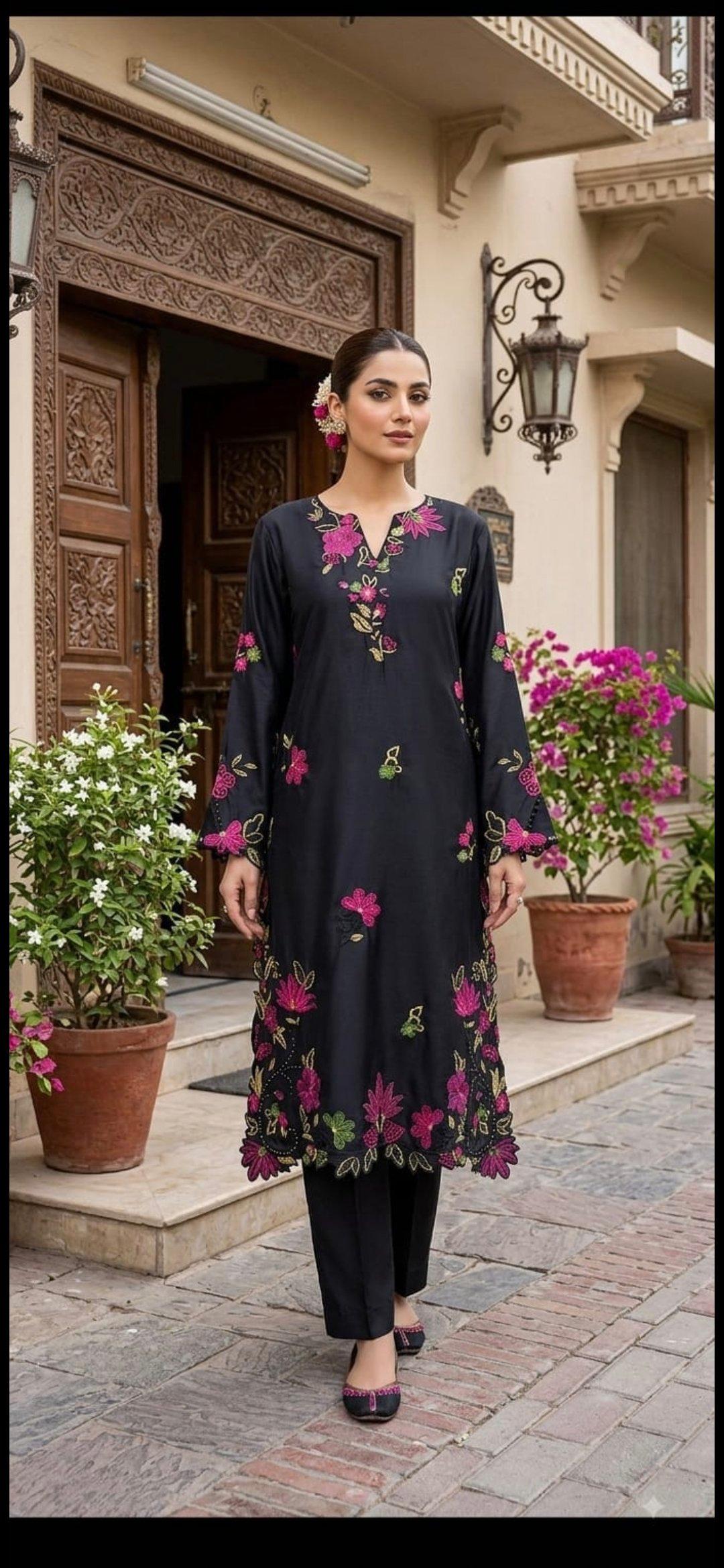 Midnight Black Silk –